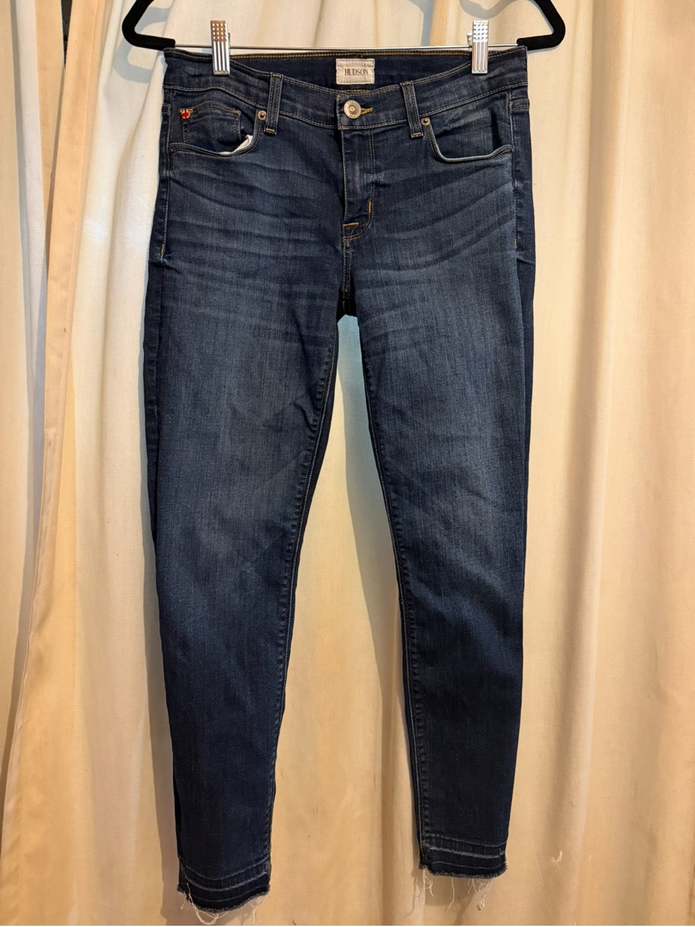 Hudson Jeans Indigo Skinny Stretch Denim